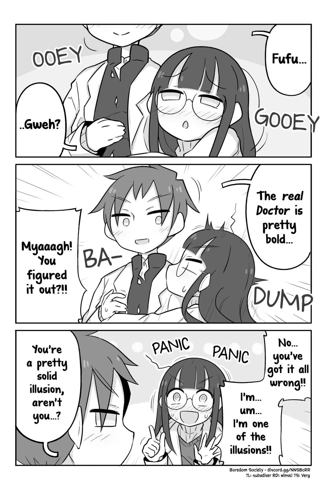 Page 6 Chapter 6 Kagakubu Girl