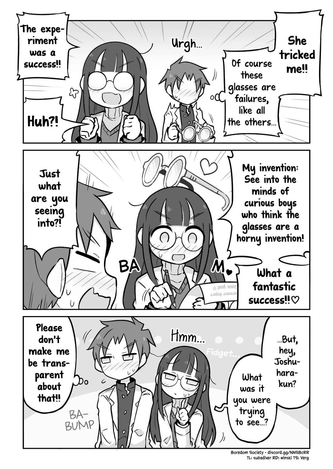 Page 5 Chapter 5 Kagakubu Girl