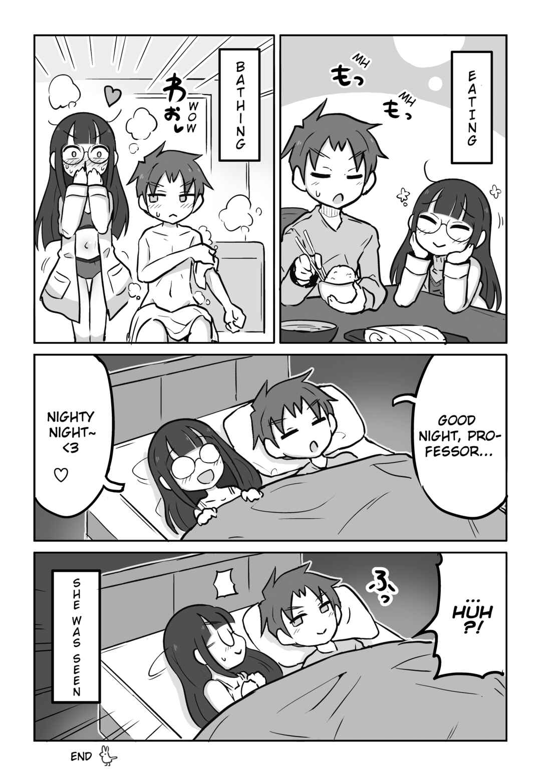 Page 4 Chapter 1 Kagakubu Girl