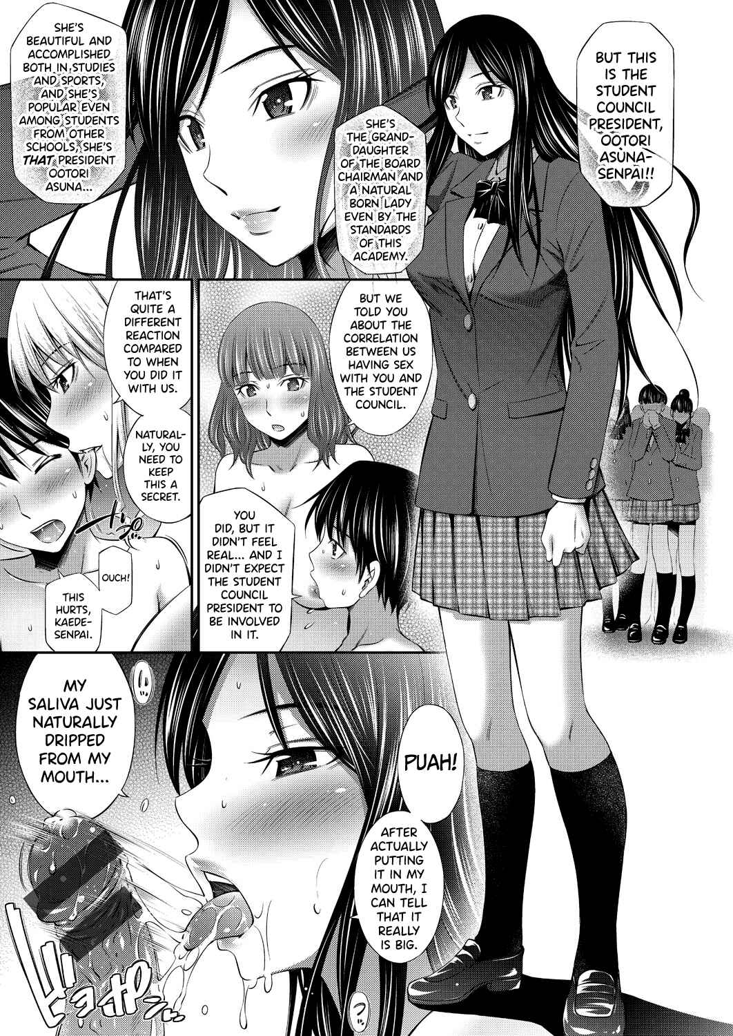 Page 12 Chapter 3 Senpai-tachi to no Gakuen Seikatsu
