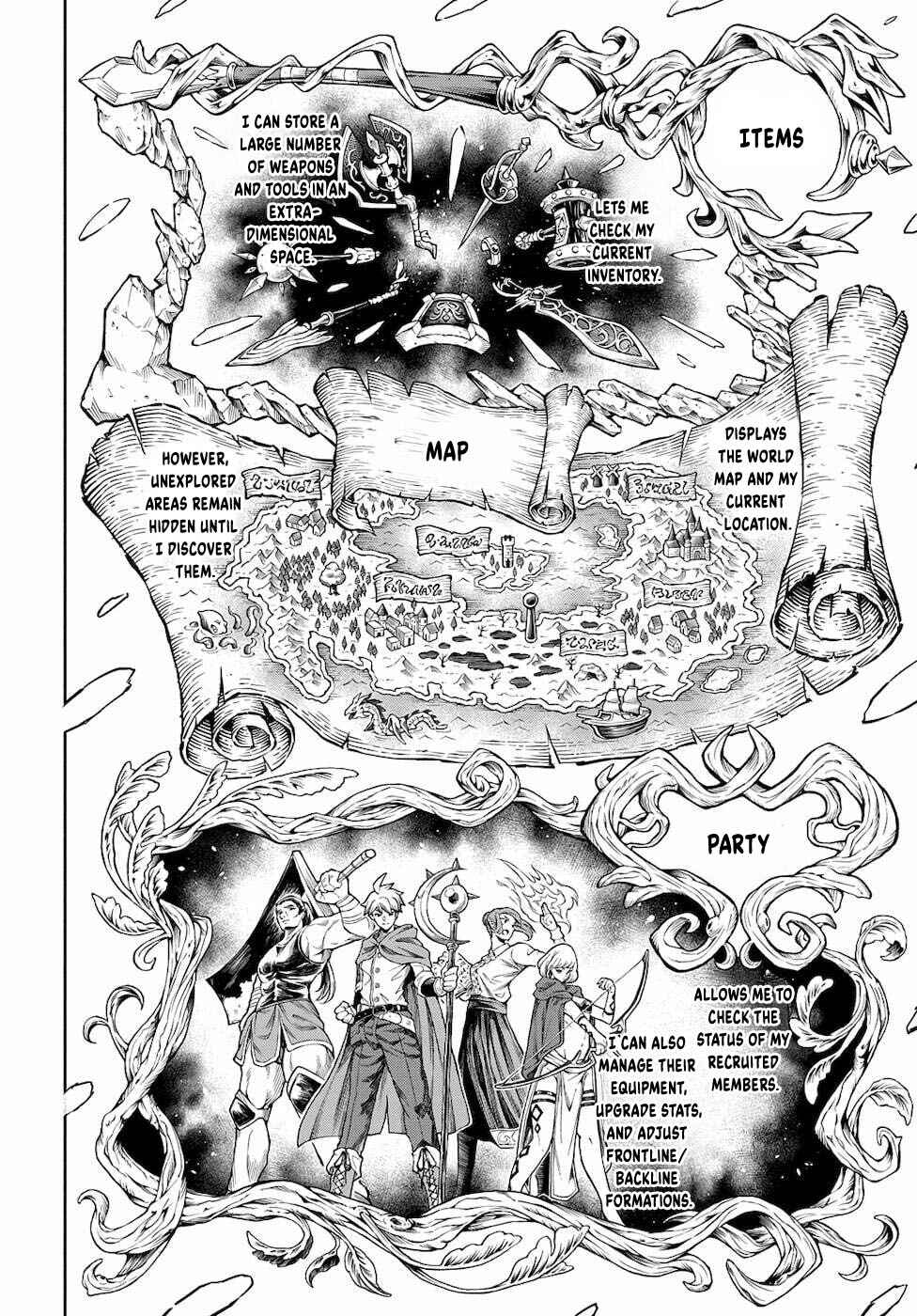 Page 9 Chapter 2 Meikyuu Teikoku no Tsukurikata - Renseijutsushi wa Mazu Risou no Mura wo Kaitaku Shimasu