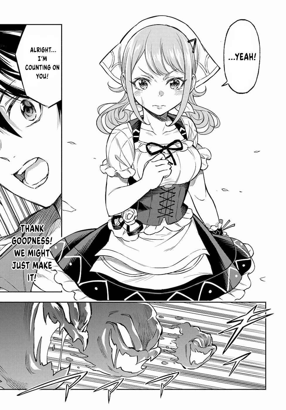 Page 18 Chapter 5 Meikyuu Teikoku no Tsukurikata - Renseijutsushi wa Mazu Risou no Mura wo Kaitaku Shimasu