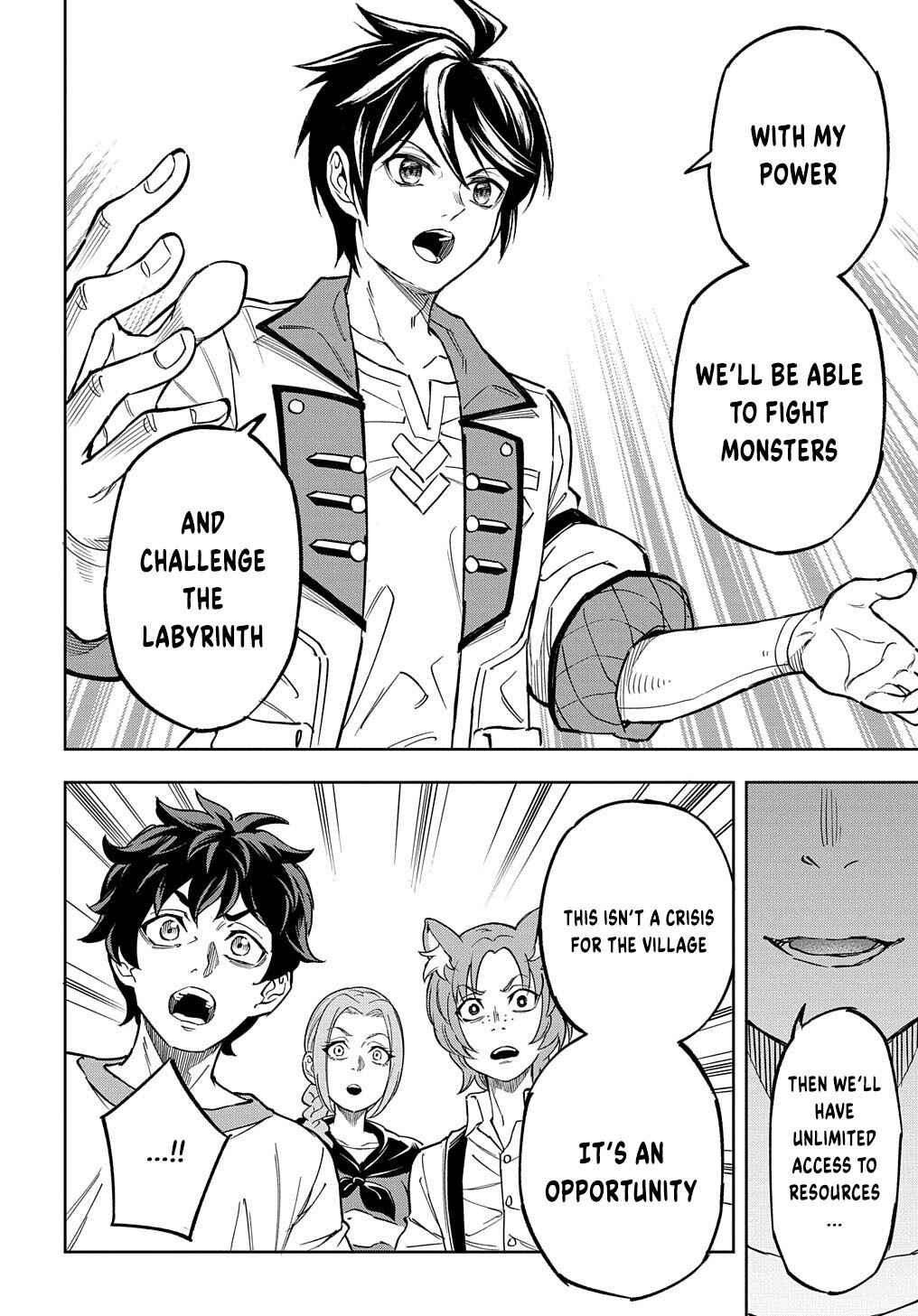 Page 20 Chapter 11 Meikyuu Teikoku no Tsukurikata - Renseijutsushi wa Mazu Risou no Mura wo Kaitaku Shimasu