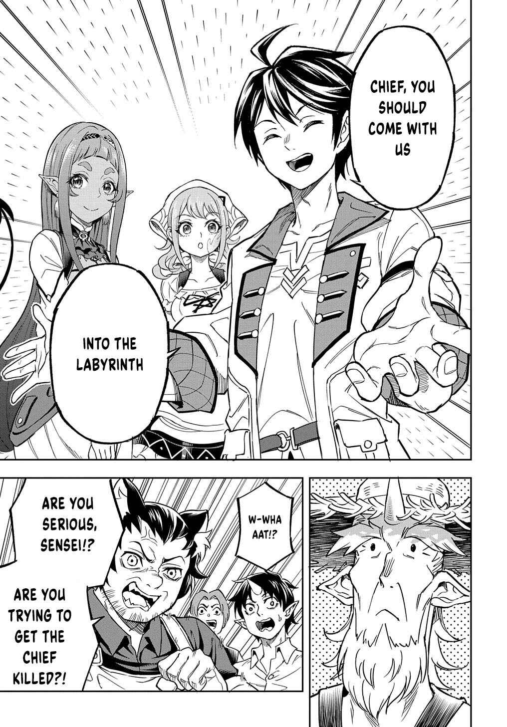 Page 25 Chapter 11 Meikyuu Teikoku no Tsukurikata - Renseijutsushi wa Mazu Risou no Mura wo Kaitaku Shimasu