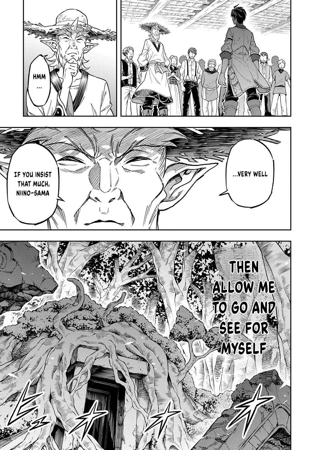 Page 27 Chapter 11 Meikyuu Teikoku no Tsukurikata - Renseijutsushi wa Mazu Risou no Mura wo Kaitaku Shimasu