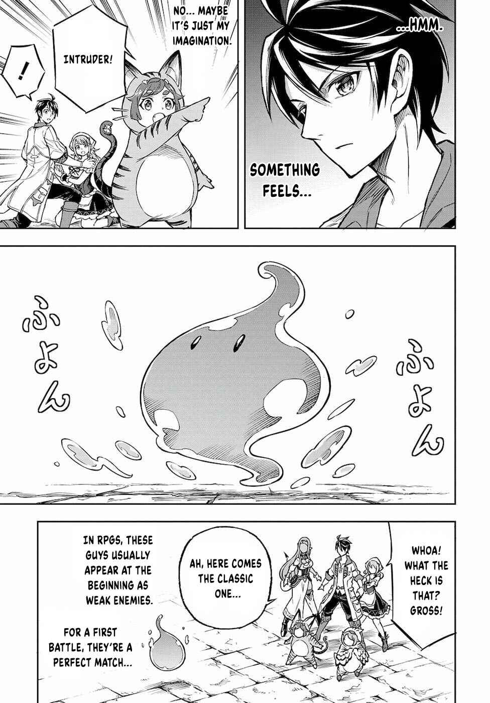 Page 15 Chapter 4 Meikyuu Teikoku no Tsukurikata - Renseijutsushi wa Mazu Risou no Mura wo Kaitaku Shimasu
