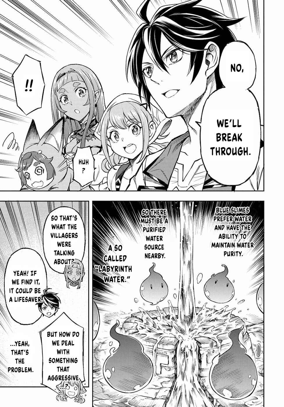 Page 19 Chapter 4 Meikyuu Teikoku no Tsukurikata - Renseijutsushi wa Mazu Risou no Mura wo Kaitaku Shimasu