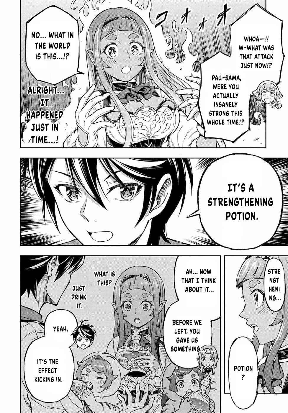 Page 24 Chapter 4 Meikyuu Teikoku no Tsukurikata - Renseijutsushi wa Mazu Risou no Mura wo Kaitaku Shimasu