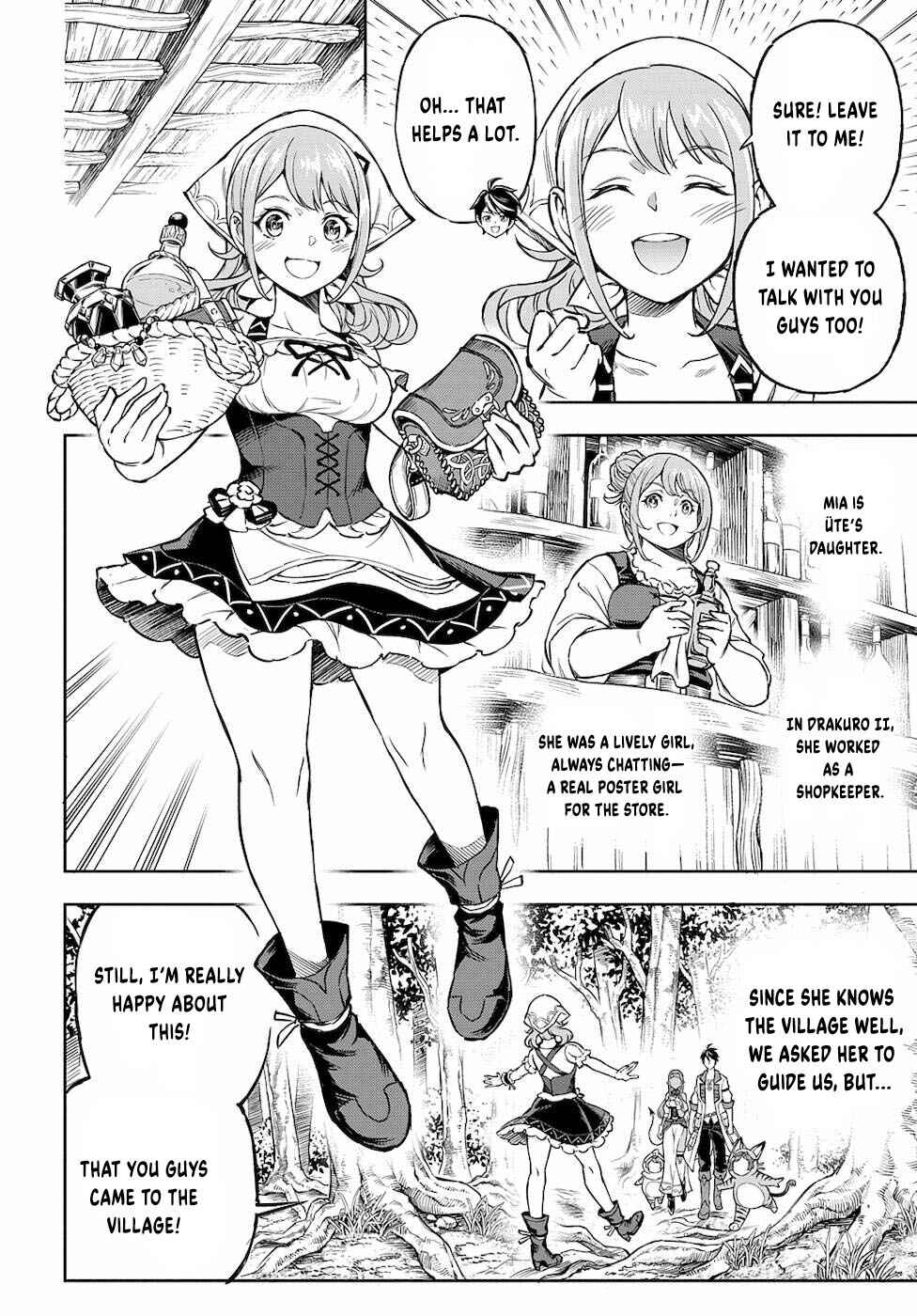 Page 8 Chapter 4 Meikyuu Teikoku no Tsukurikata - Renseijutsushi wa Mazu Risou no Mura wo Kaitaku Shimasu