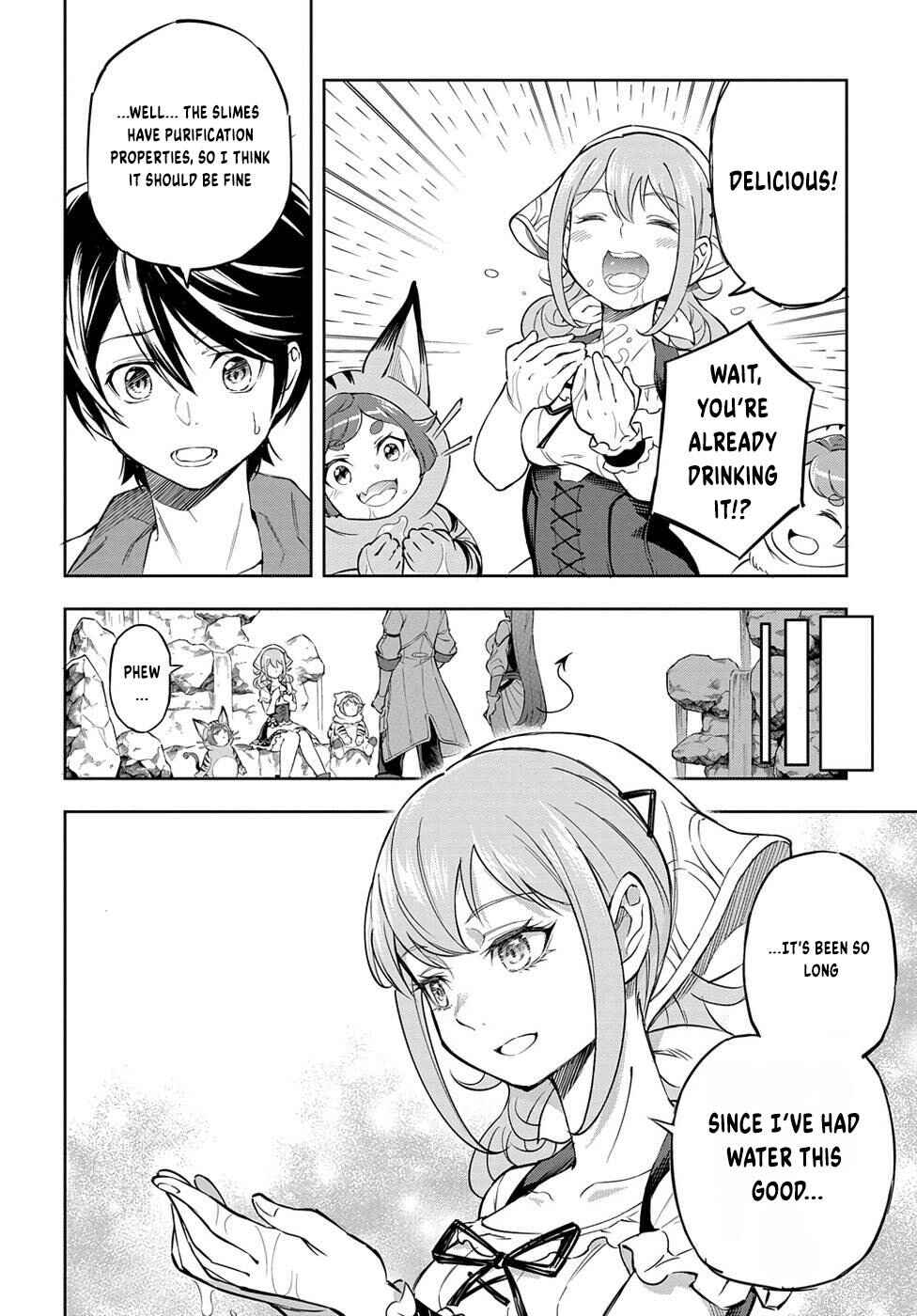 Page 11 Chapter 7 Meikyuu Teikoku no Tsukurikata - Renseijutsushi wa Mazu Risou no Mura wo Kaitaku Shimasu