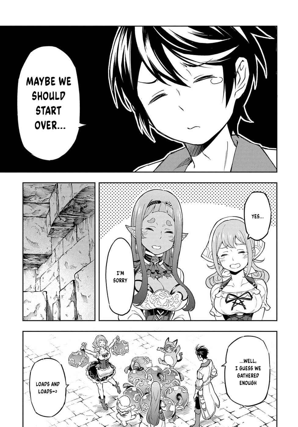 Page 30 Chapter 7 Meikyuu Teikoku no Tsukurikata - Renseijutsushi wa Mazu Risou no Mura wo Kaitaku Shimasu