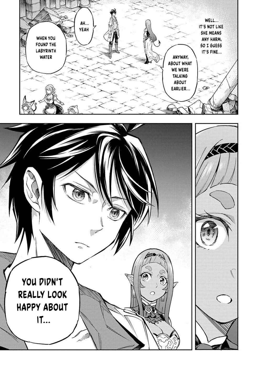 Page 6 Chapter 7 Meikyuu Teikoku no Tsukurikata - Renseijutsushi wa Mazu Risou no Mura wo Kaitaku Shimasu