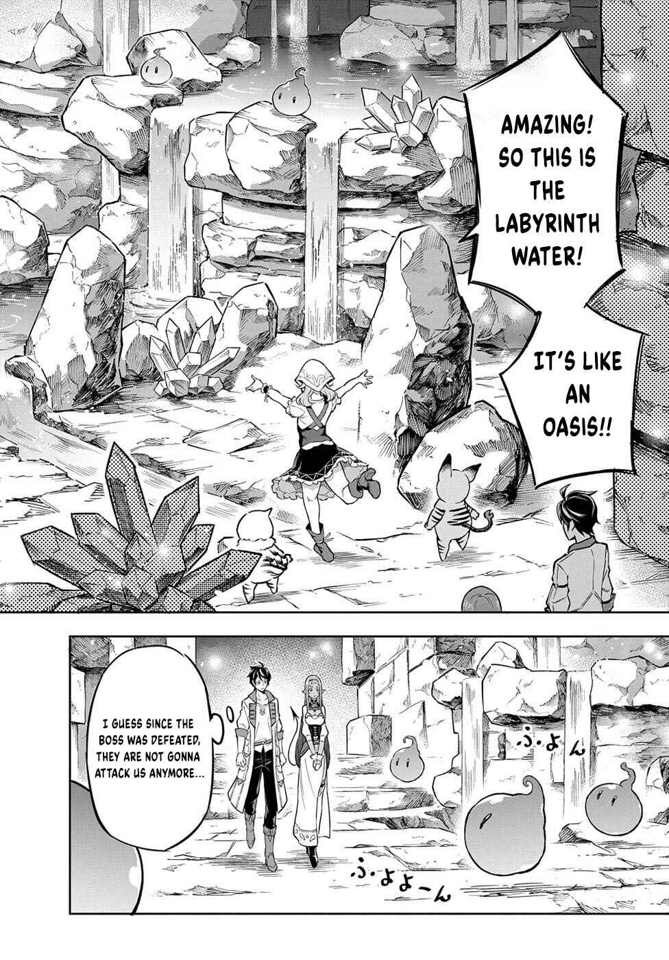 Page 9 Chapter 7 Meikyuu Teikoku no Tsukurikata - Renseijutsushi wa Mazu Risou no Mura wo Kaitaku Shimasu
