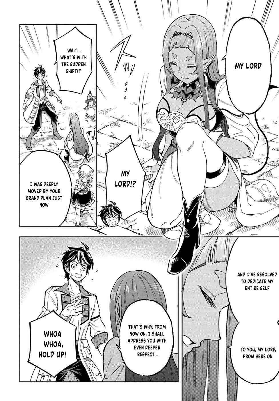Page 11 Chapter 10 Meikyuu Teikoku no Tsukurikata - Renseijutsushi wa Mazu Risou no Mura wo Kaitaku Shimasu