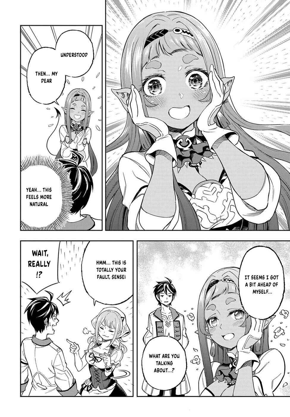 Page 13 Chapter 10 Meikyuu Teikoku no Tsukurikata - Renseijutsushi wa Mazu Risou no Mura wo Kaitaku Shimasu