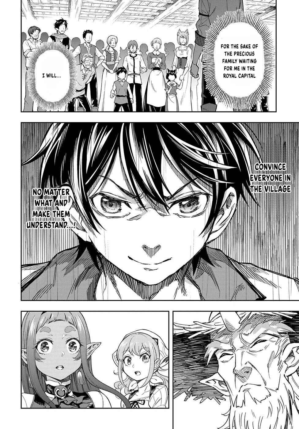 Page 35 Chapter 10 Meikyuu Teikoku no Tsukurikata - Renseijutsushi wa Mazu Risou no Mura wo Kaitaku Shimasu
