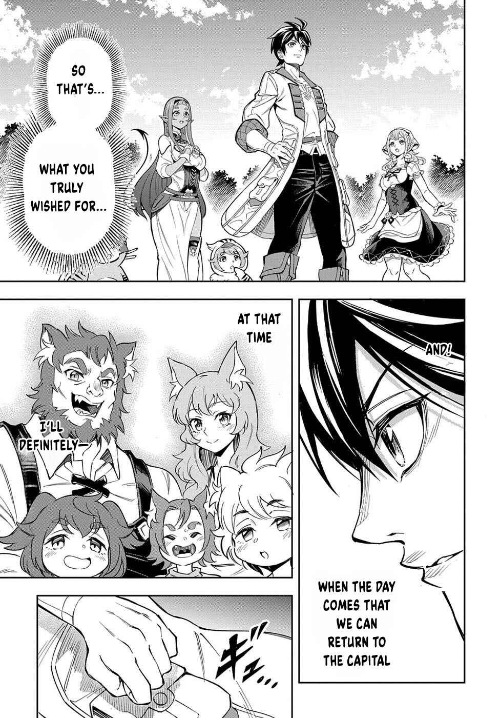 Page 8 Chapter 10 Meikyuu Teikoku no Tsukurikata - Renseijutsushi wa Mazu Risou no Mura wo Kaitaku Shimasu