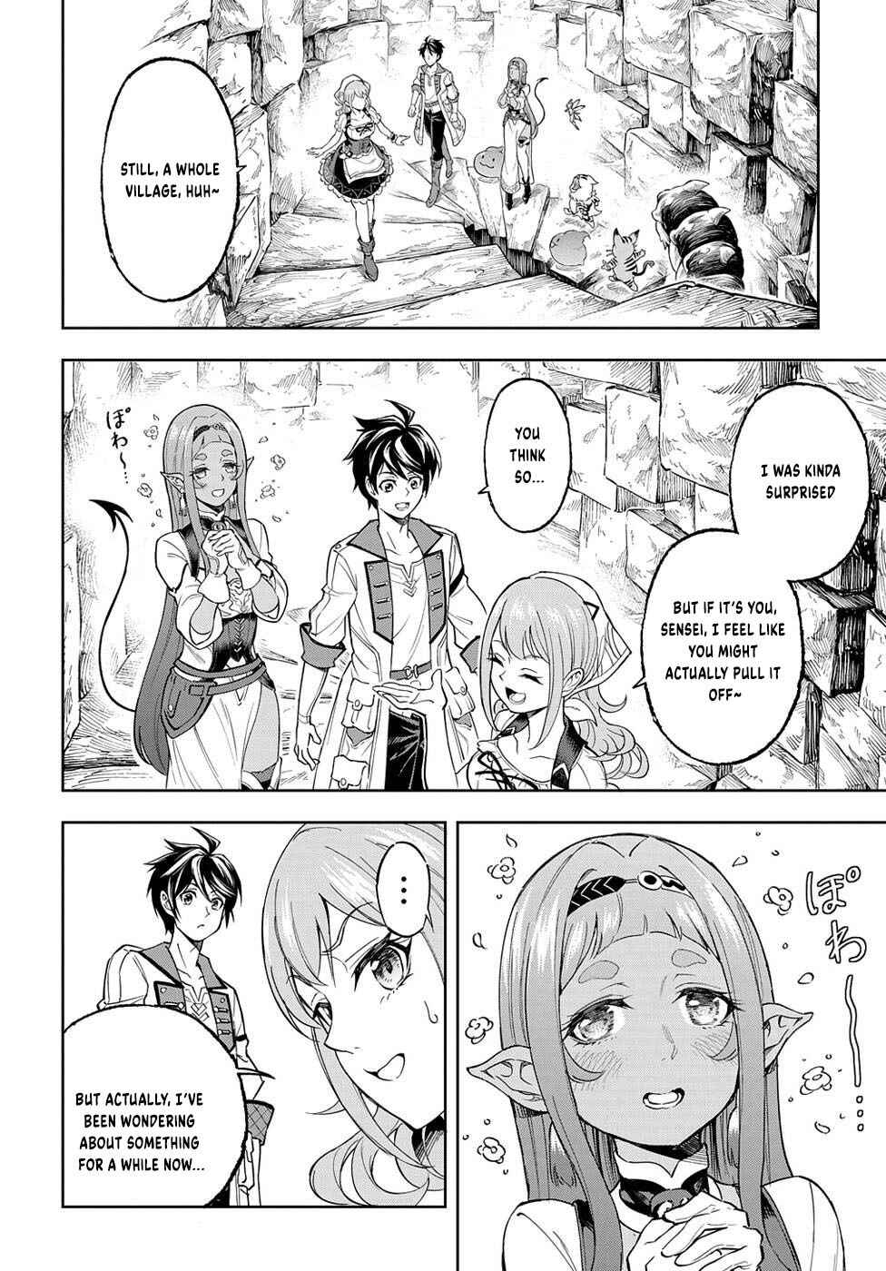 Page 9 Chapter 10 Meikyuu Teikoku no Tsukurikata - Renseijutsushi wa Mazu Risou no Mura wo Kaitaku Shimasu