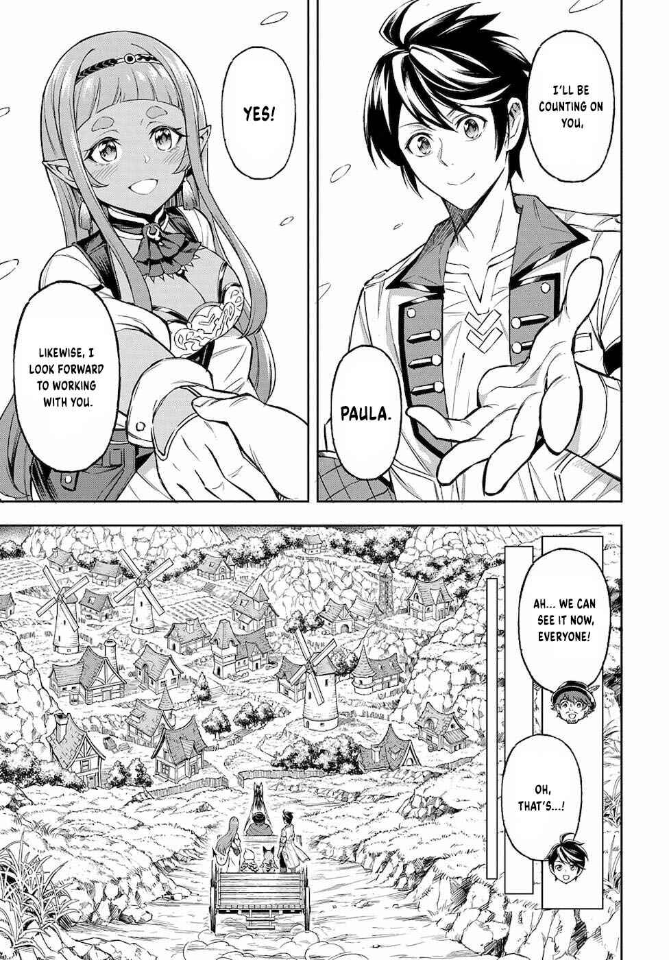 Page 12 Chapter 3 Meikyuu Teikoku no Tsukurikata - Renseijutsushi wa Mazu Risou no Mura wo Kaitaku Shimasu
