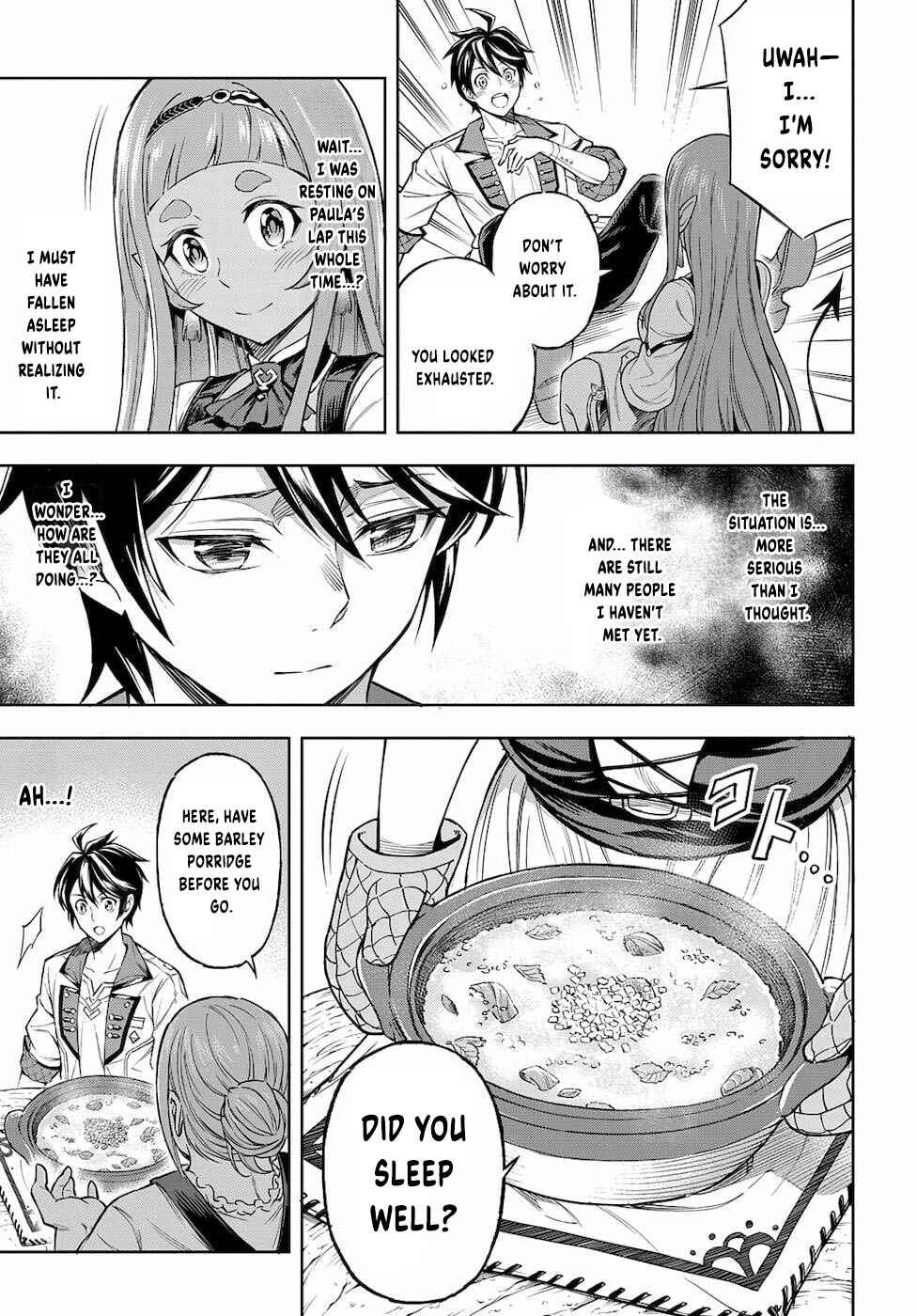 Page 20 Chapter 3 Meikyuu Teikoku no Tsukurikata - Renseijutsushi wa Mazu Risou no Mura wo Kaitaku Shimasu
