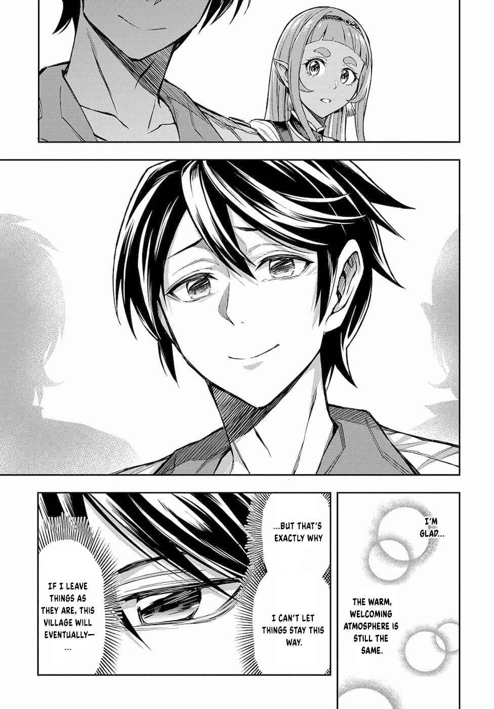 Page 24 Chapter 3 Meikyuu Teikoku no Tsukurikata - Renseijutsushi wa Mazu Risou no Mura wo Kaitaku Shimasu