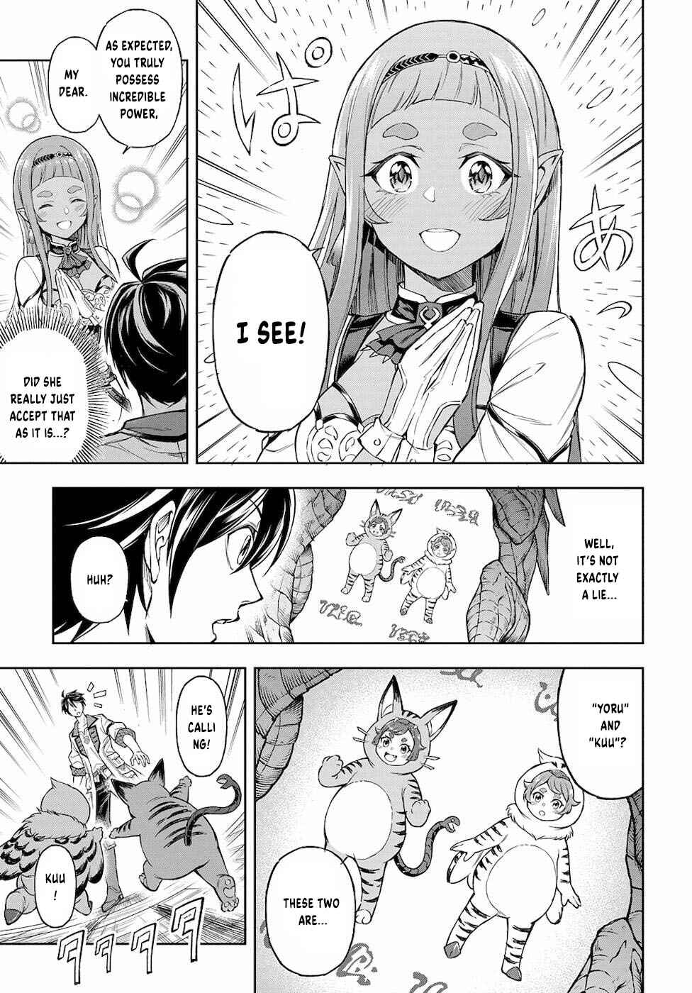 Page 4 Chapter 3 Meikyuu Teikoku no Tsukurikata - Renseijutsushi wa Mazu Risou no Mura wo Kaitaku Shimasu