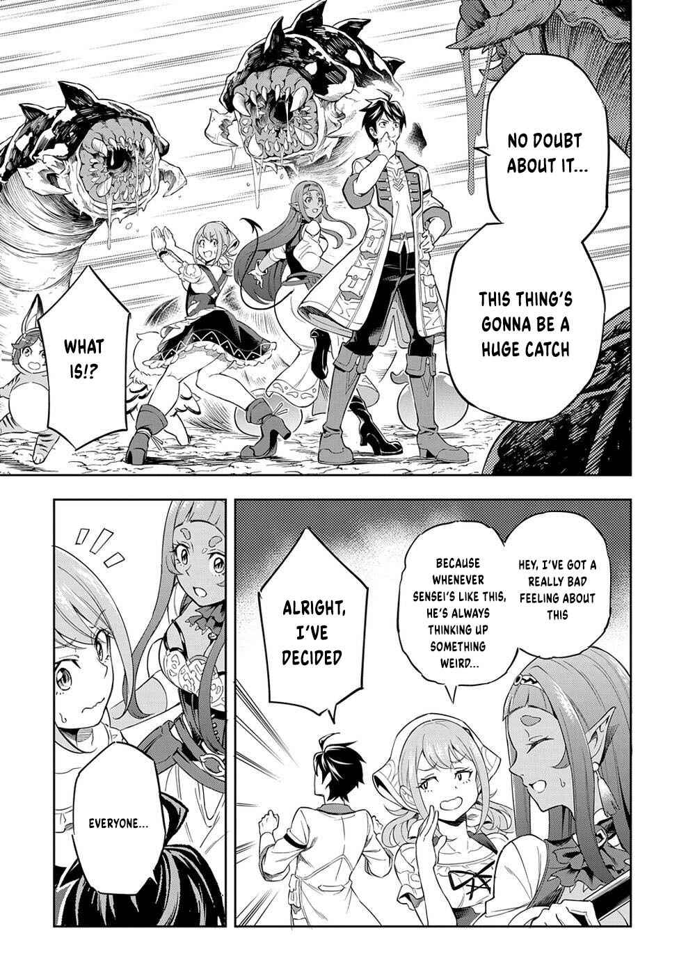 Page 12 Chapter 9 Meikyuu Teikoku no Tsukurikata - Renseijutsushi wa Mazu Risou no Mura wo Kaitaku Shimasu