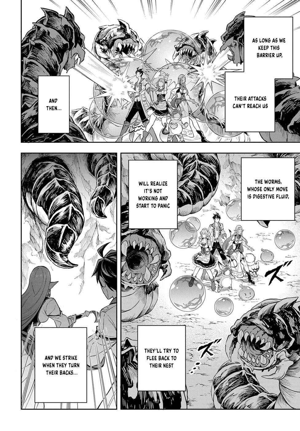 Page 21 Chapter 9 Meikyuu Teikoku no Tsukurikata - Renseijutsushi wa Mazu Risou no Mura wo Kaitaku Shimasu