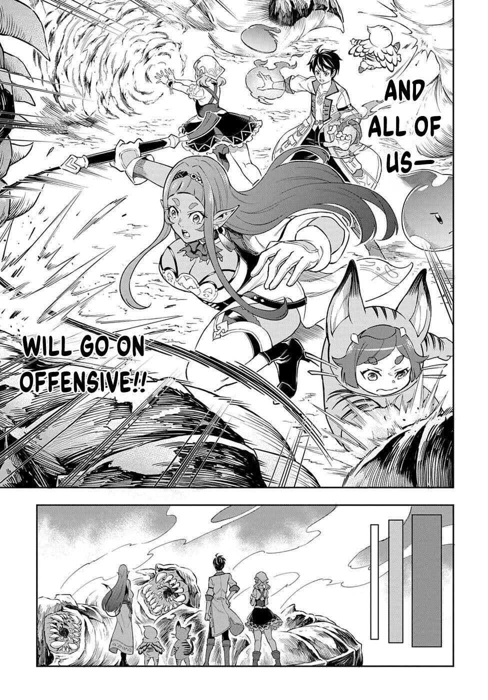 Page 22 Chapter 9 Meikyuu Teikoku no Tsukurikata - Renseijutsushi wa Mazu Risou no Mura wo Kaitaku Shimasu
