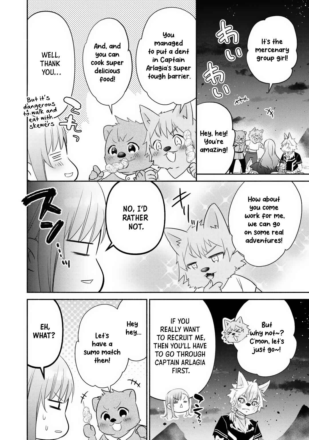 Page 8 Chapter 19 Tensei Youjo.: Shinjuu to Ouji to, Saikyou no Oji-san Youhei-dan no Naka de Ikiru