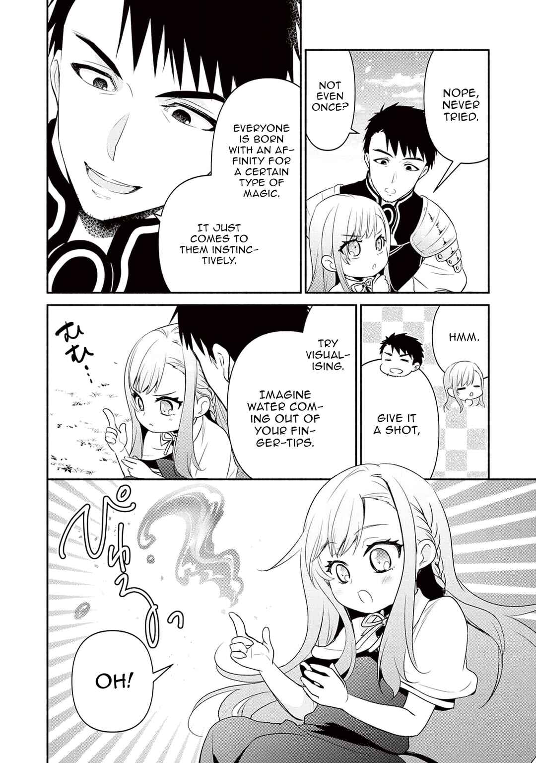 Page 16 Chapter 2 Tensei Youjo.: Shinjuu to Ouji to, Saikyou no Oji-san Youhei-dan no Naka de Ikiru