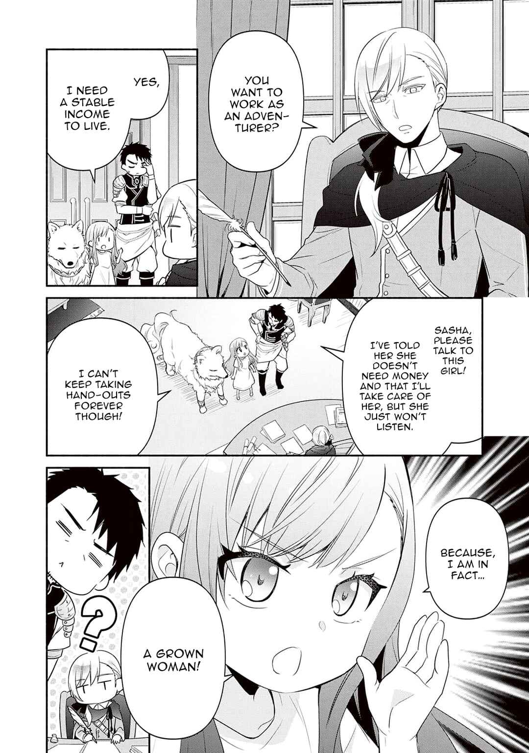 Page 2 Chapter 2 Tensei Youjo.: Shinjuu to Ouji to, Saikyou no Oji-san Youhei-dan no Naka de Ikiru