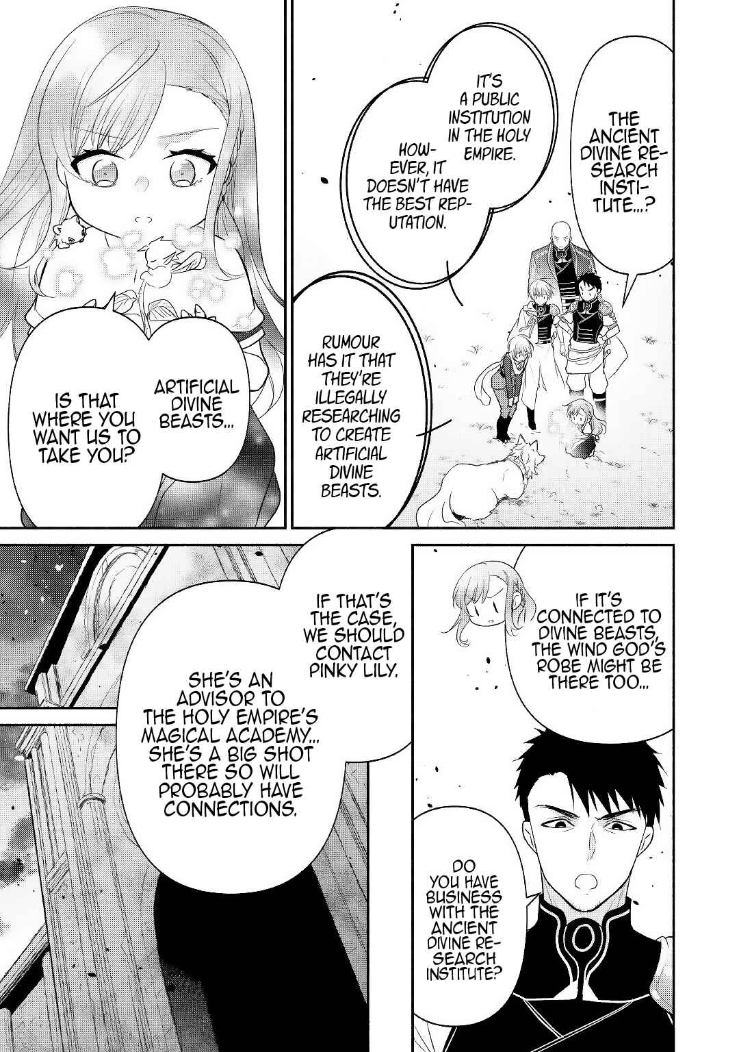 Page 17 Chapter 8 Tensei Youjo.: Shinjuu to Ouji to, Saikyou no Oji-san Youhei-dan no Naka de Ikiru
