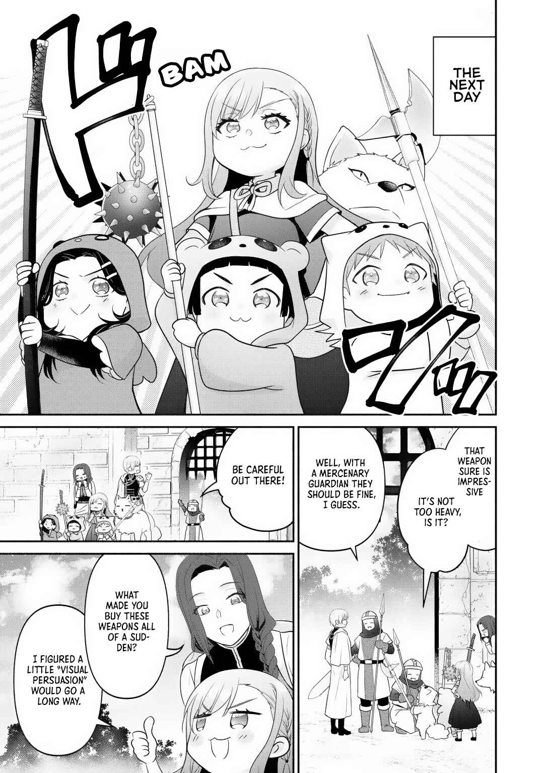 Page 7 Chapter 28 Tensei Youjo.: Shinjuu to Ouji to, Saikyou no Oji-san Youhei-dan no Naka de Ikiru