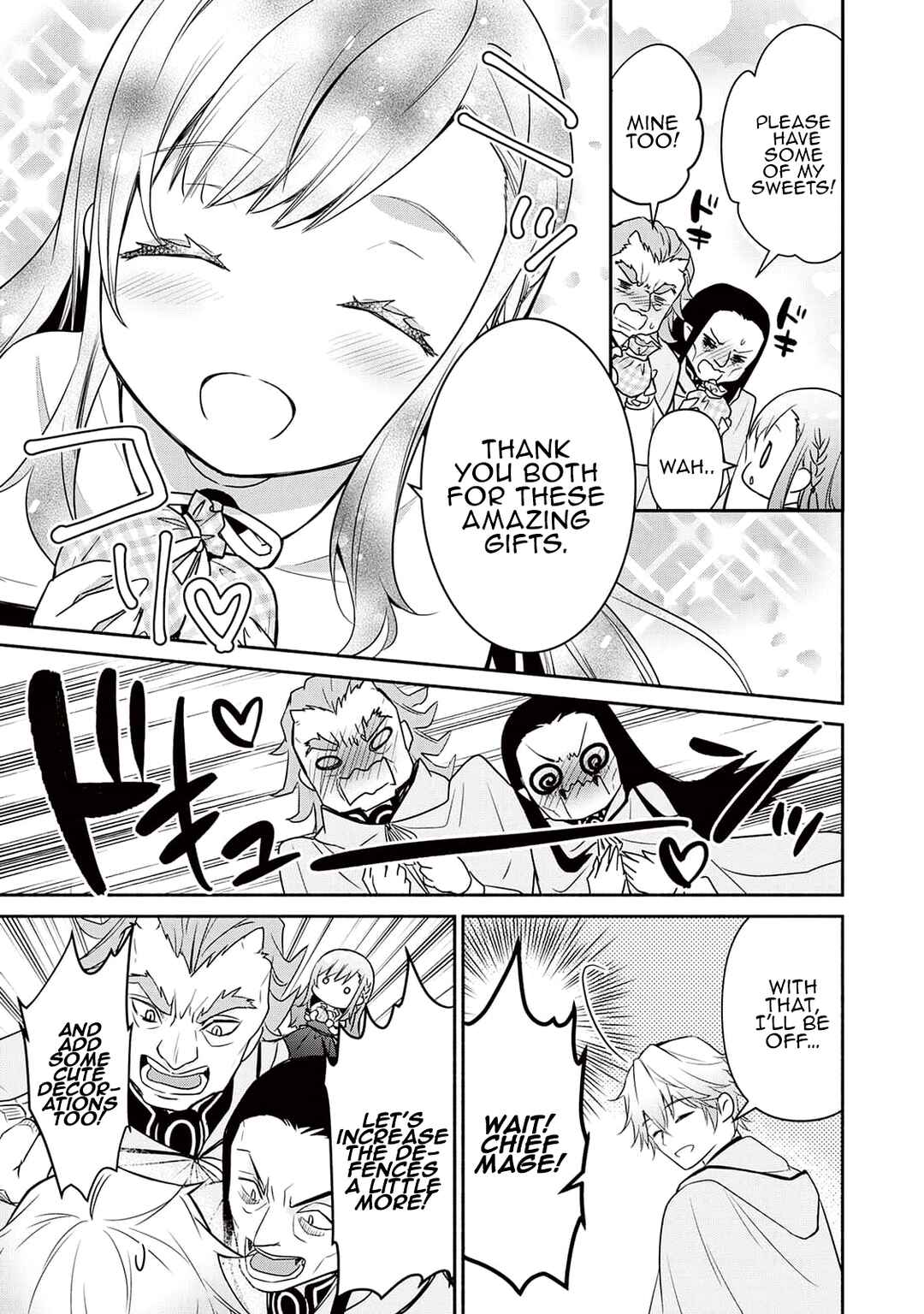 Page 12 Chapter 3 Tensei Youjo.: Shinjuu to Ouji to, Saikyou no Oji-san Youhei-dan no Naka de Ikiru