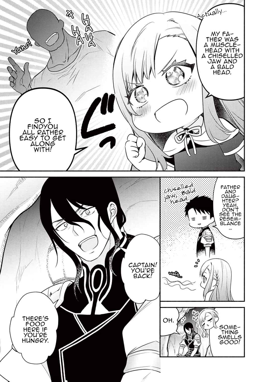 Page 4 Chapter 3 Tensei Youjo.: Shinjuu to Ouji to, Saikyou no Oji-san Youhei-dan no Naka de Ikiru