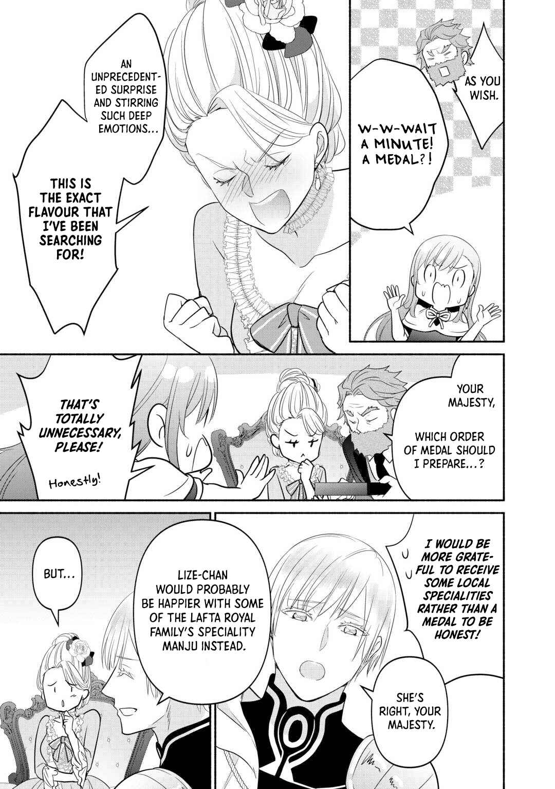 Page 25 Chapter 26 Tensei Youjo.: Shinjuu to Ouji to, Saikyou no Oji-san Youhei-dan no Naka de Ikiru