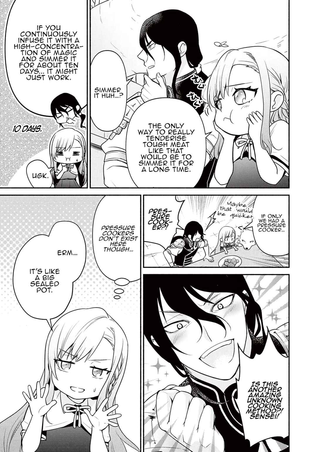 Page 19 Chapter 4 Tensei Youjo.: Shinjuu to Ouji to, Saikyou no Oji-san Youhei-dan no Naka de Ikiru