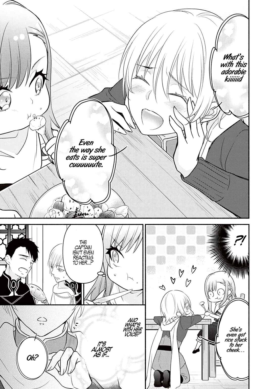 Page 23 Chapter 7 Tensei Youjo.: Shinjuu to Ouji to, Saikyou no Oji-san Youhei-dan no Naka de Ikiru