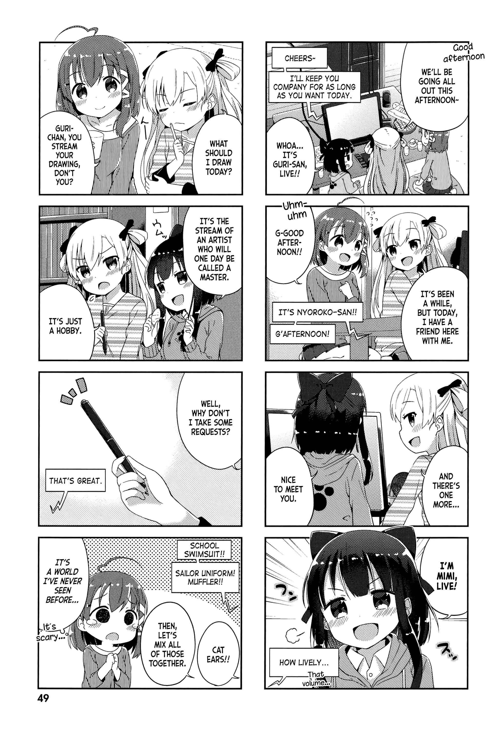 Page 7 Chapter 4 Nyorokos Live Broadcasting!