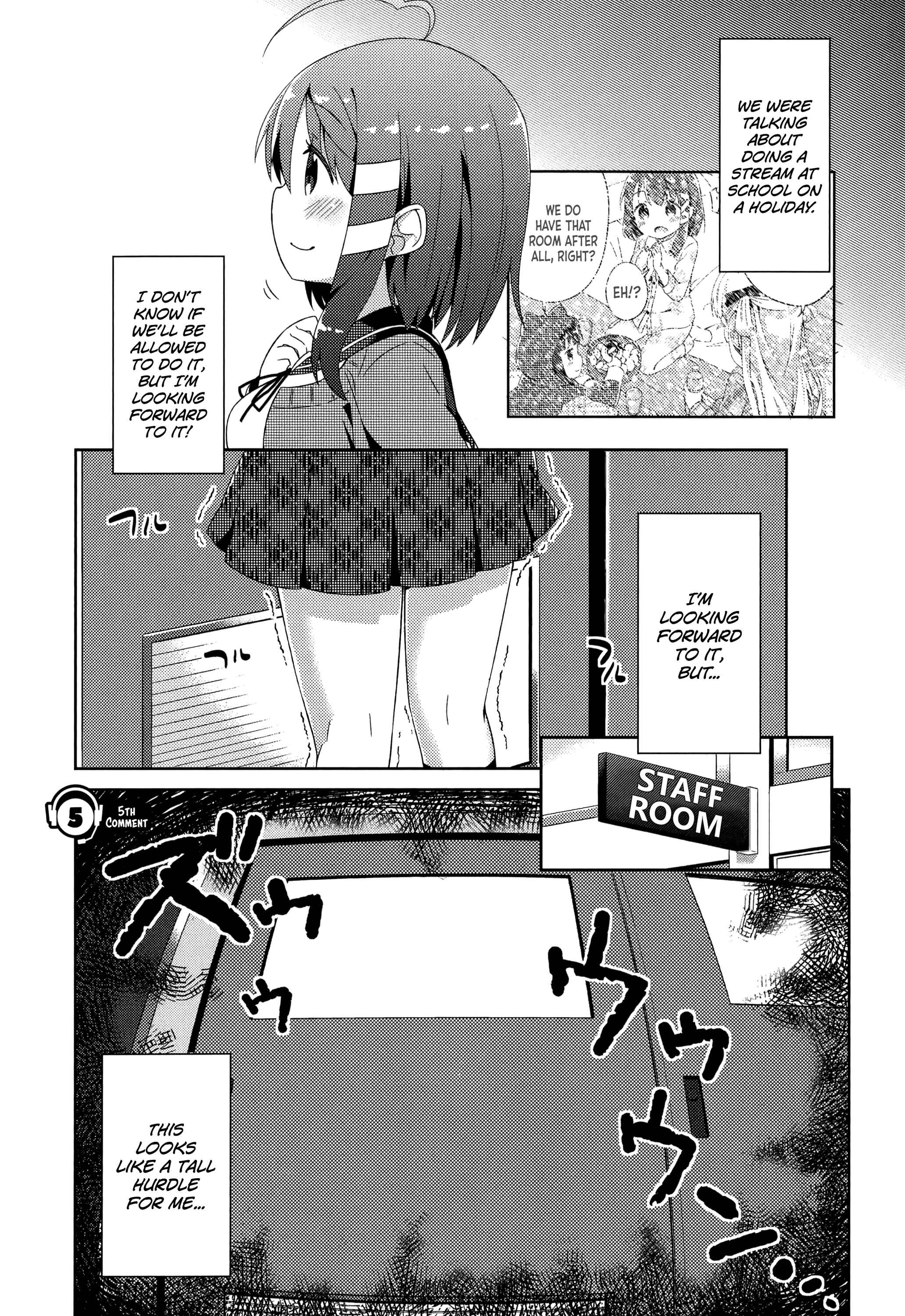 Page 1 Chapter 5 Nyorokos Live Broadcasting!