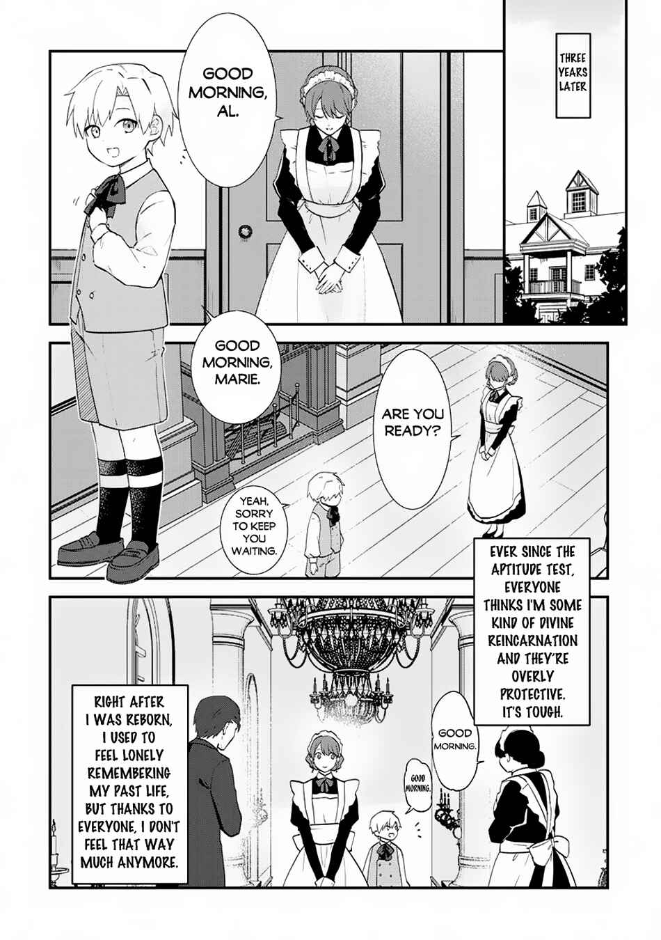 Page 14 Chapter 1 Kizokuka Sannan no Nariagari Life - Umarete Sugu ni Jingai Nintei Sareta Shounen wa Isekai wo Mankitsu Suru