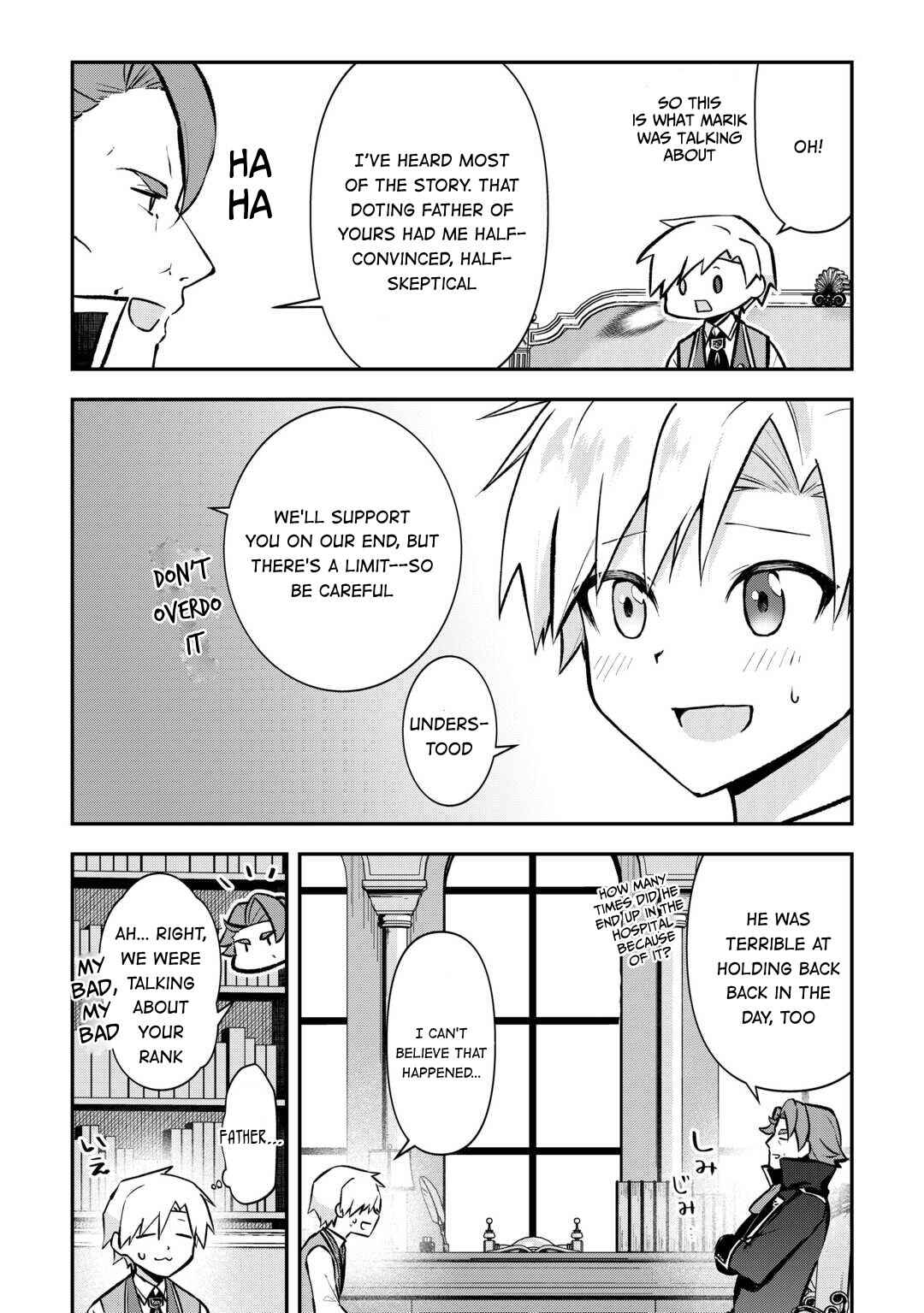 Page 7 Chapter 5 Kizokuka Sannan no Nariagari Life - Umarete Sugu ni Jingai Nintei Sareta Shounen wa Isekai wo Mankitsu Suru