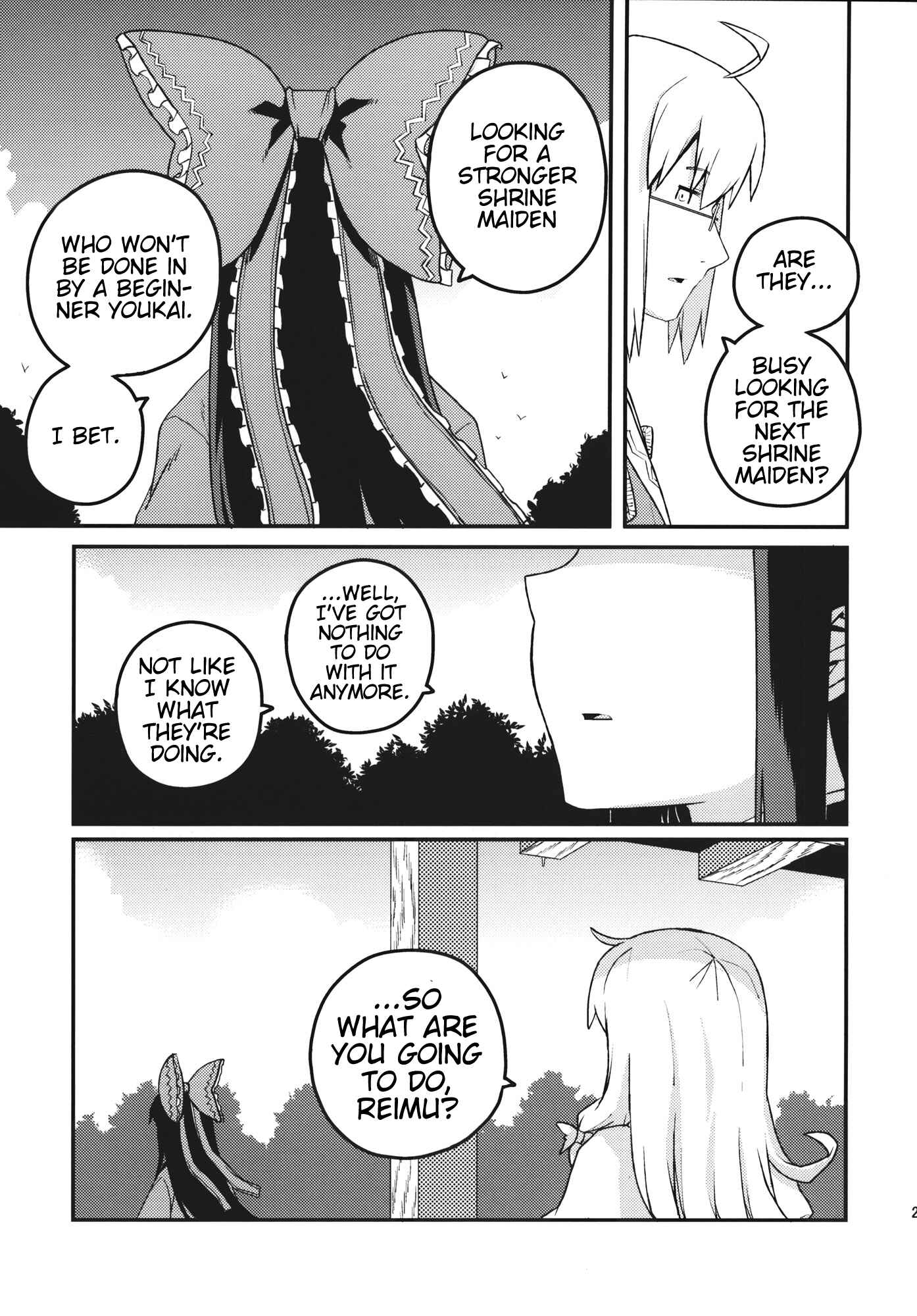 Page 28 Chapter Unknown_d854 Touhou - One Day of One Season the Hakurei Shrine Maiden Died (Doujinshi)