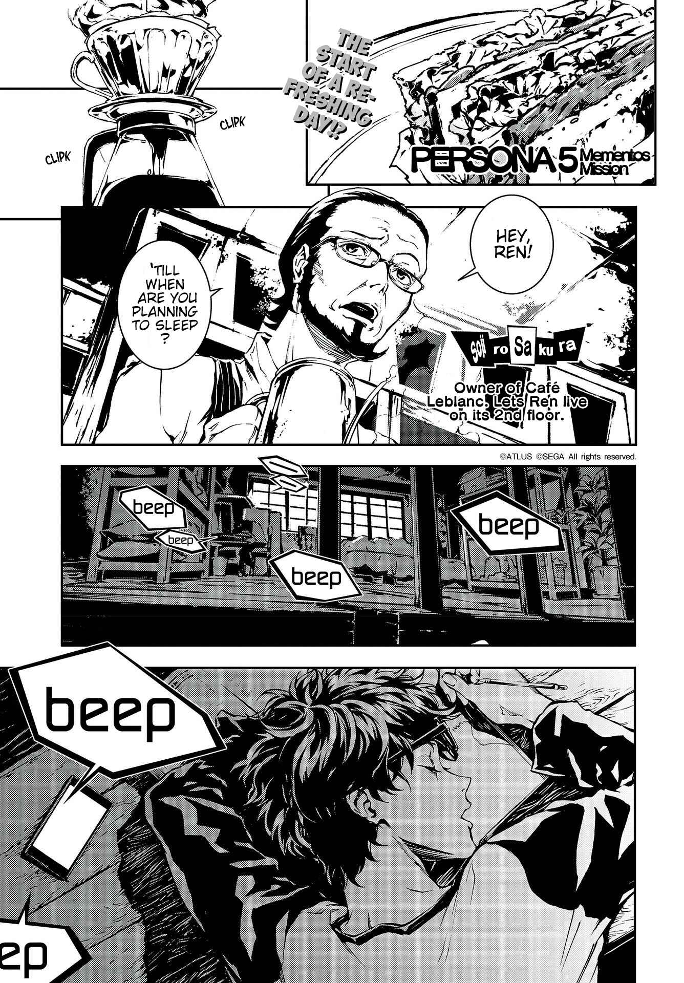 Page 1 Chapter 5 Persona 5: Mementos Mission