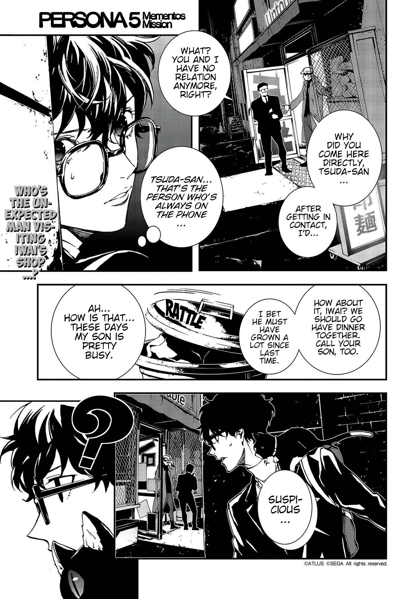 Page 1 Chapter 8 Persona 5: Mementos Mission