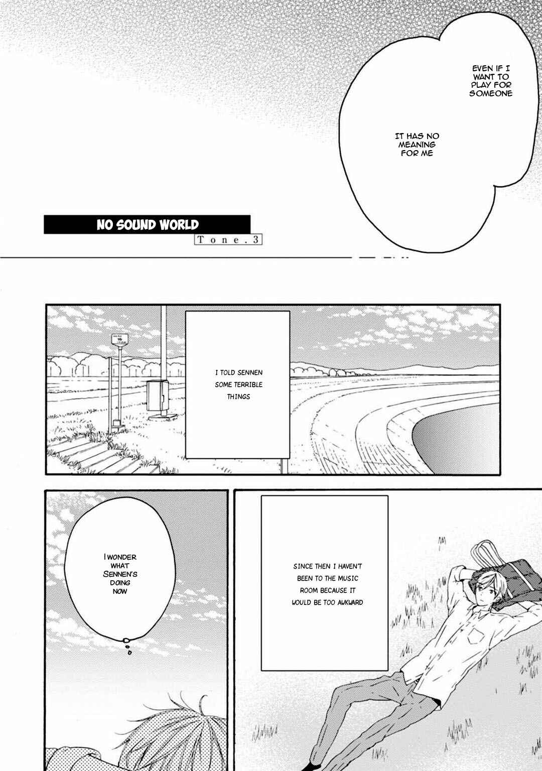 Page 4 Chapter 3 Sekai no Oto ga Shinai