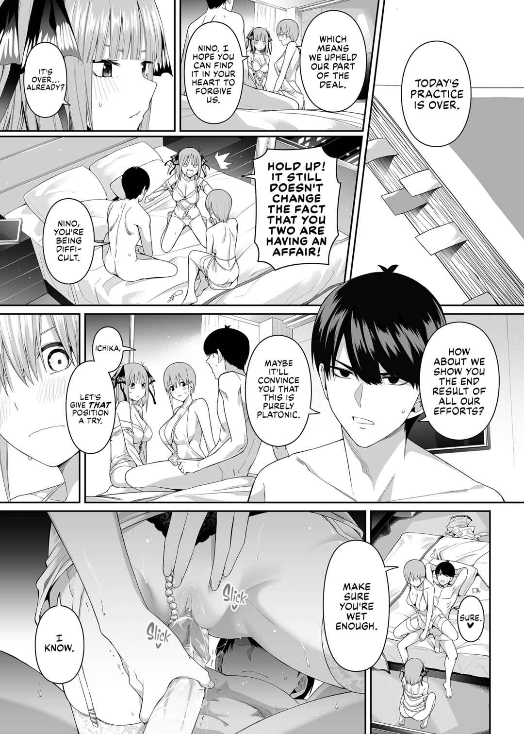 Page 36 Chapter Unknown_a550 The Quintessential Quintuplets - A Fifth of Romance (Doujinshi)