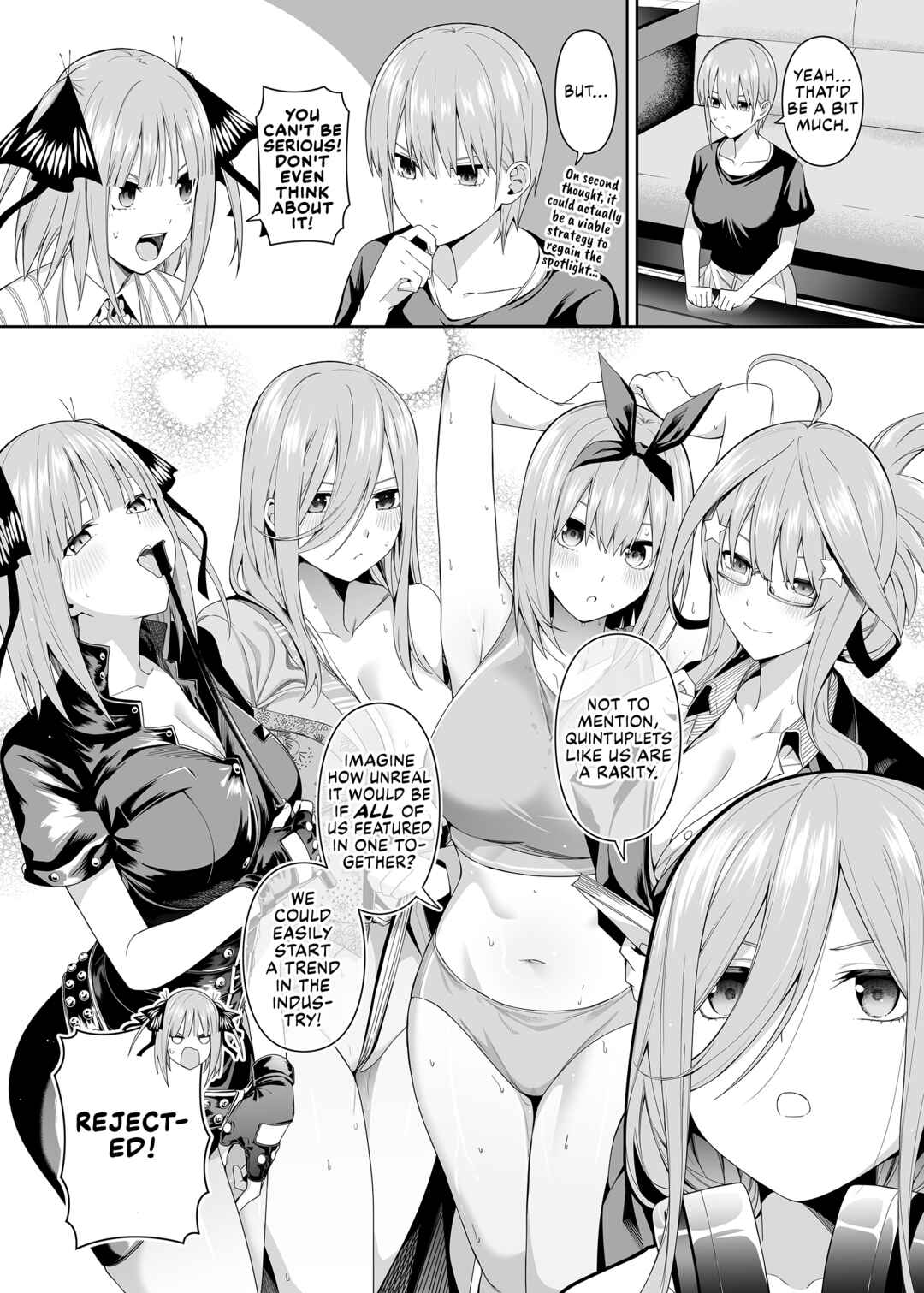 Page 7 Chapter Unknown_a550 The Quintessential Quintuplets - A Fifth of Romance (Doujinshi)