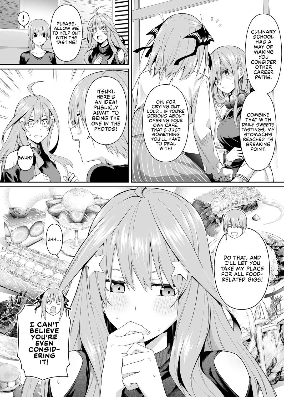 Page 8 Chapter Unknown_a550 The Quintessential Quintuplets - A Fifth of Romance (Doujinshi)